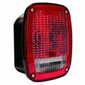 Optronics Universal Stud Mount Stop/Turn/Tail Light With Backup ST60RB